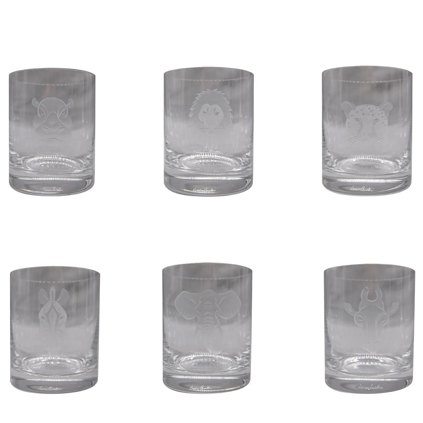 Africa Set di 6 bicchieri tumbler