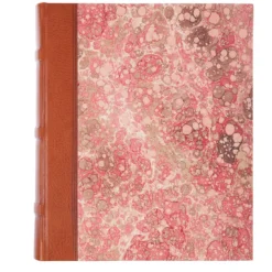 Album fotografico in pelle Rosa