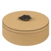 Ambretta Beige Scatola rotonda media