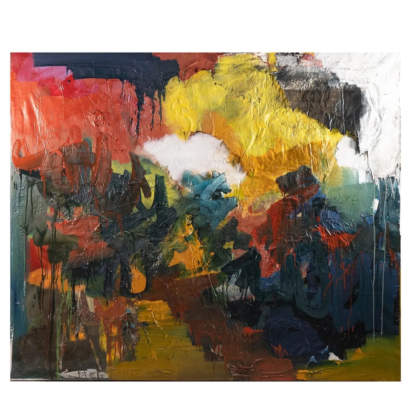 Apocalisse Pittura a tecnica mista policroma