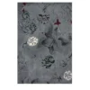 Arazzo grigio Flower Power 2