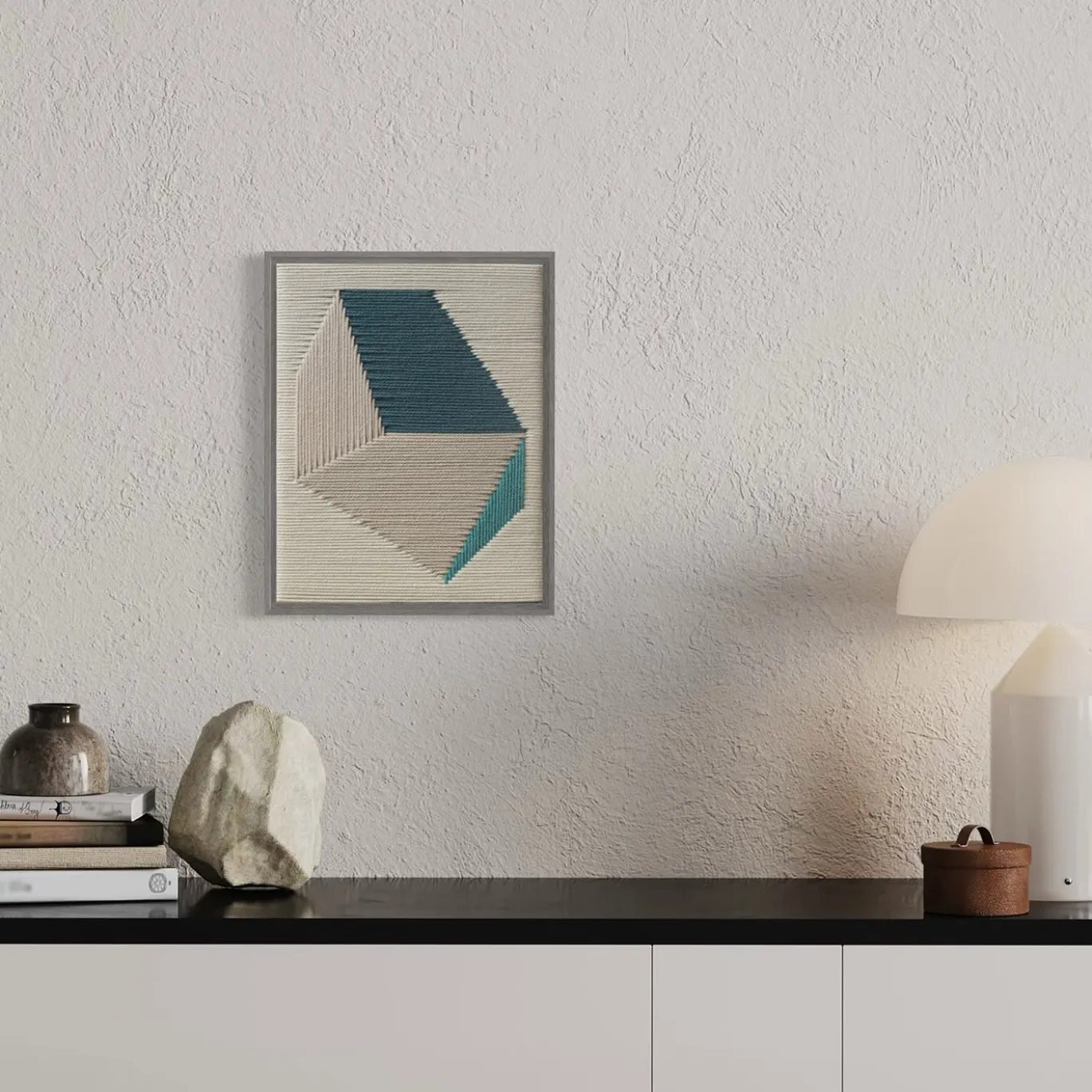 Arazzo multicolore Simple Forms #1