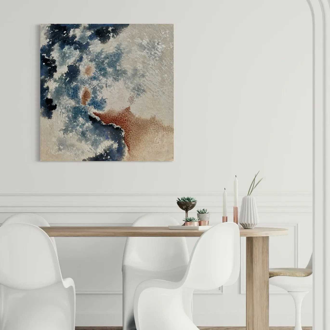 Arcipelago di Venere Opera Astratta in Resina