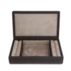 Arc Long Black Jewelry Chest
