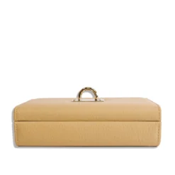 Arc Long Cream White Jewelry Chest