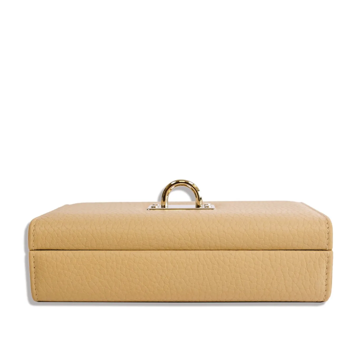 Arc Long Cream White Jewelry Chest