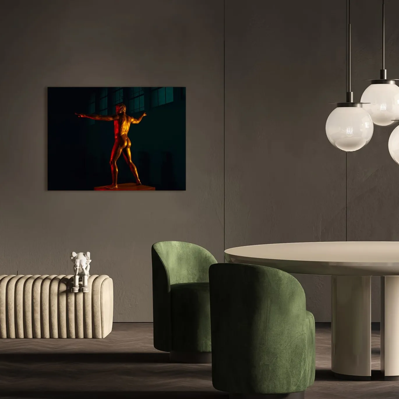 Artemision Bronze back Photography