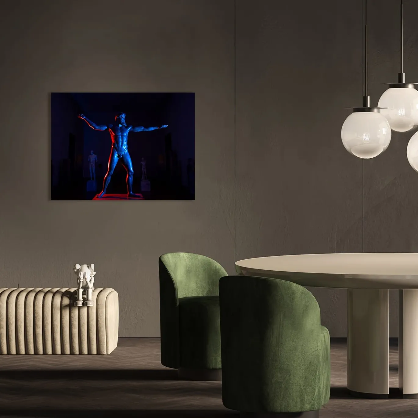 Artemision Bronze front Photography
