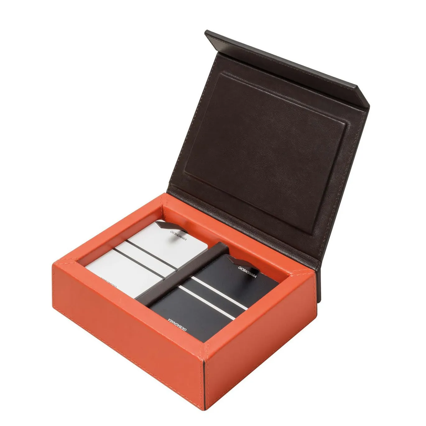 Astuccio per carte da gioco rosso Crosera
