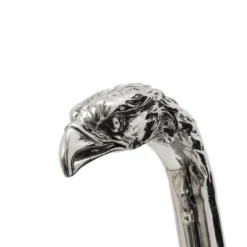 Bastone con manico ad aquila d'argento