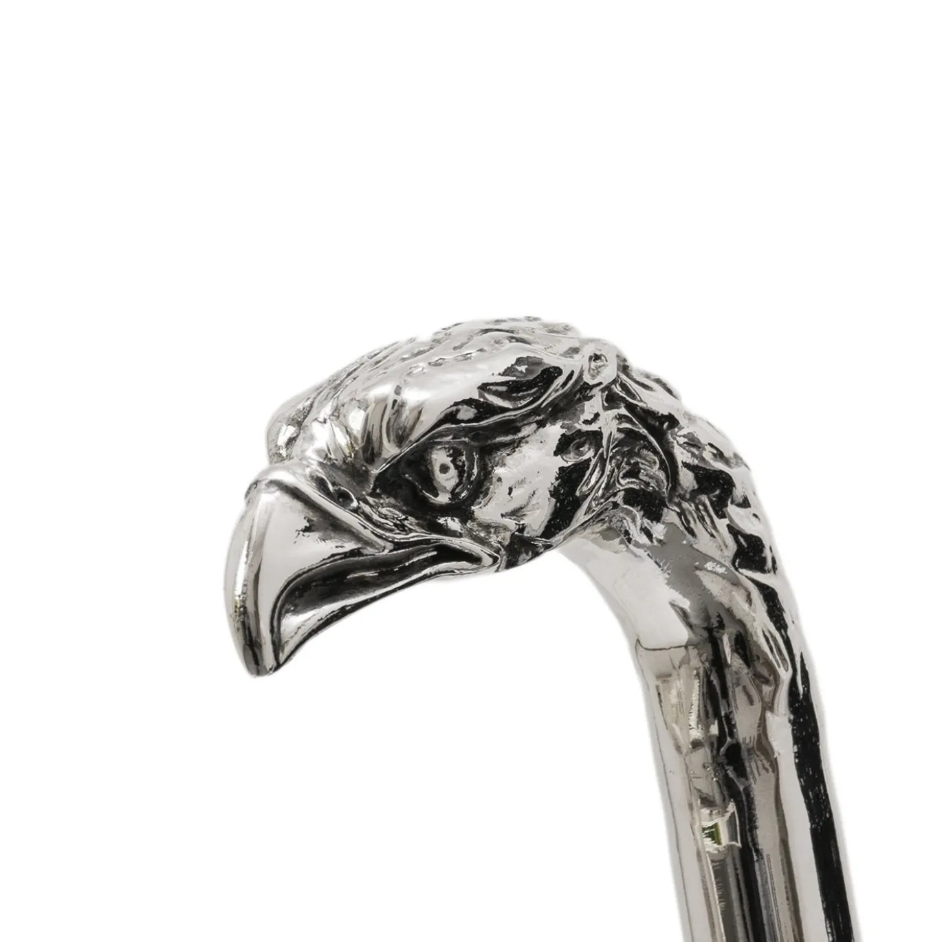 Bastone con manico ad aquila d'argento