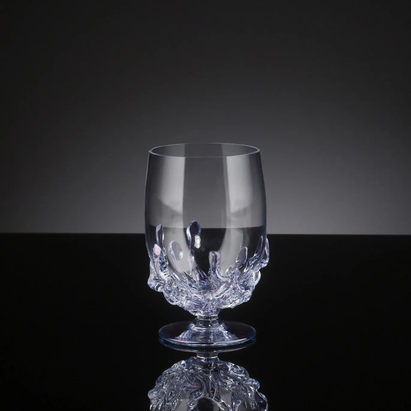 Bicchiere da acqua azzurro Flame Small