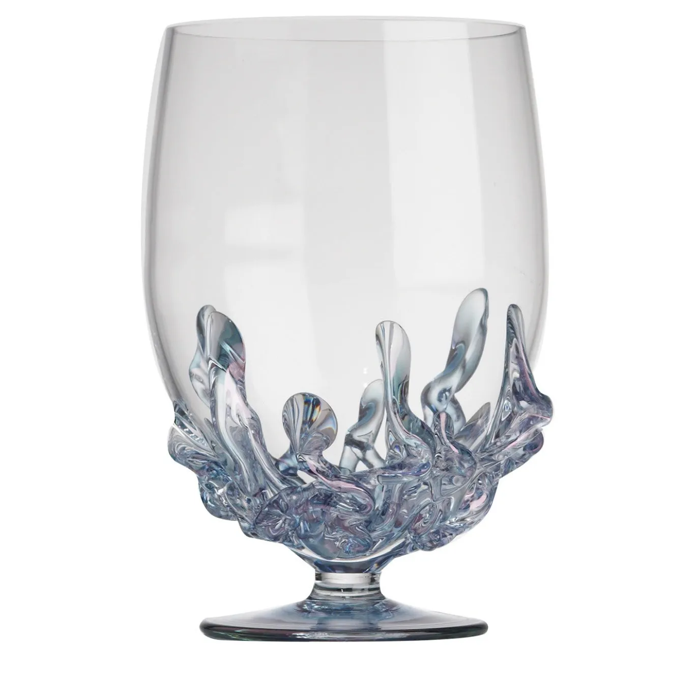 Bicchiere da acqua azzurro Flame Small
