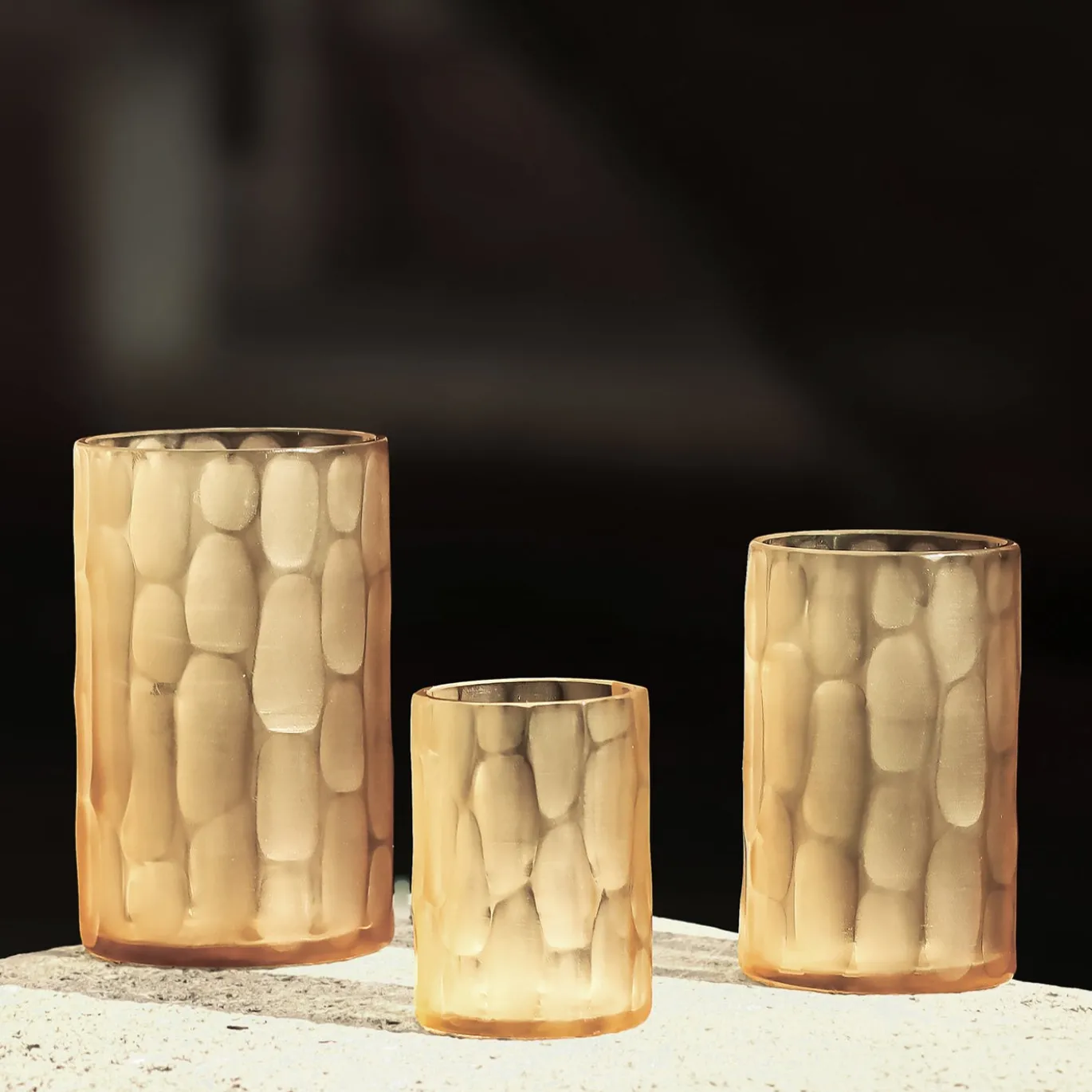 Bicchiere Dritto in Bamboo Antico
