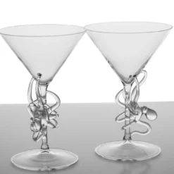 Bicchiere Martini Polpo