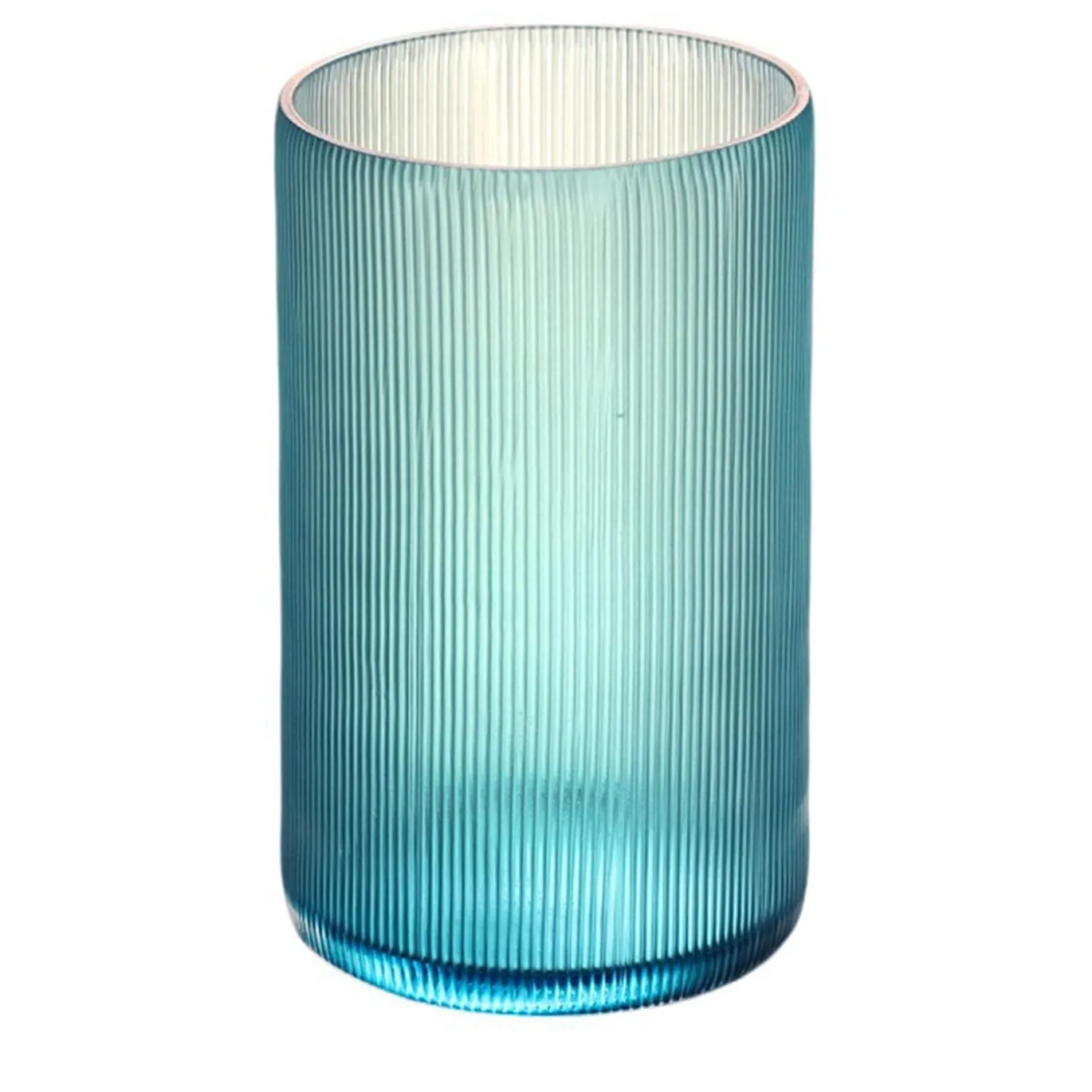 Bicchiere Millerighe Blu Acqua