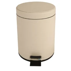 Bidone da toilette in crema