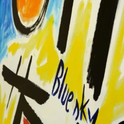 Bluesky Pittura acrilica su tela di Antonio Minopoli