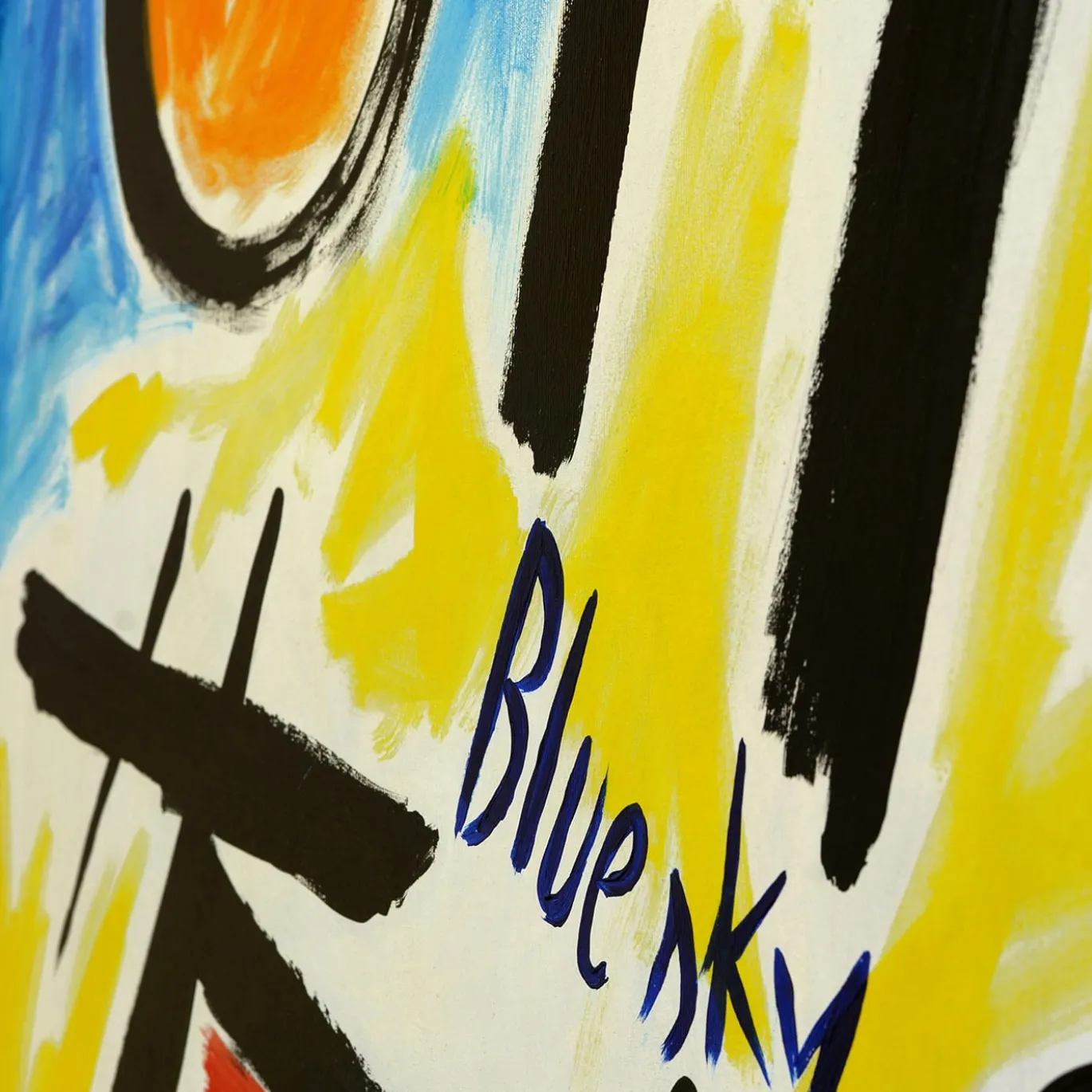 Bluesky Pittura acrilica su tela di Antonio Minopoli