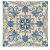 Blu Mare Set di 4 piastrelle #1
