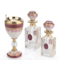 Boccetta Profumo Wave in Porcellana Viola #1