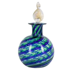 Bottiglia Bottcamp in miniatura blu e verde