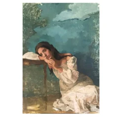Brisas Pittura Figurativa a Olio su Tela