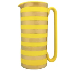 Brocca Serlio Gondoliere oro e giallo