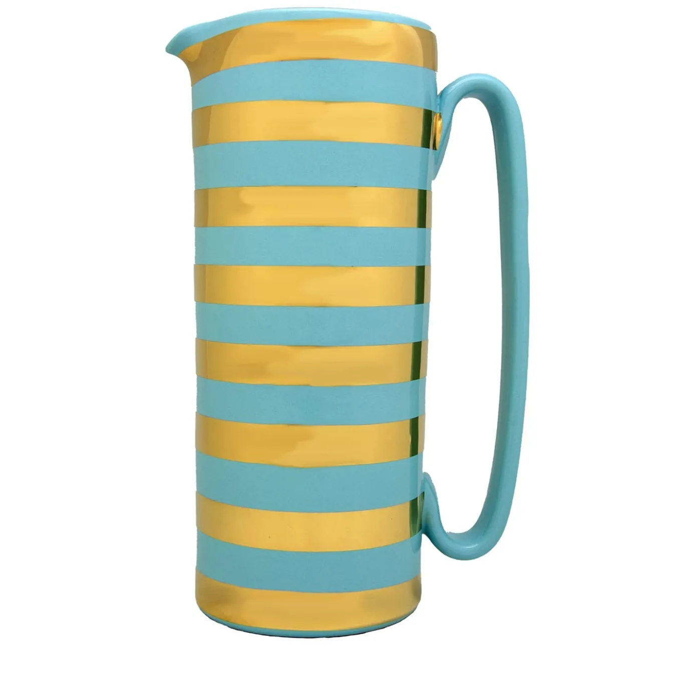Brocca Serlio Gondoliere oro e blu