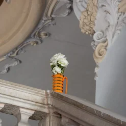 Brocca Serlio Gondoliere oro e arancio