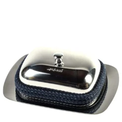 Burriera in acciaio blu