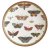 Cabinet De Curiosités Set di 2 piatti da dessert in porcellana con farfalle