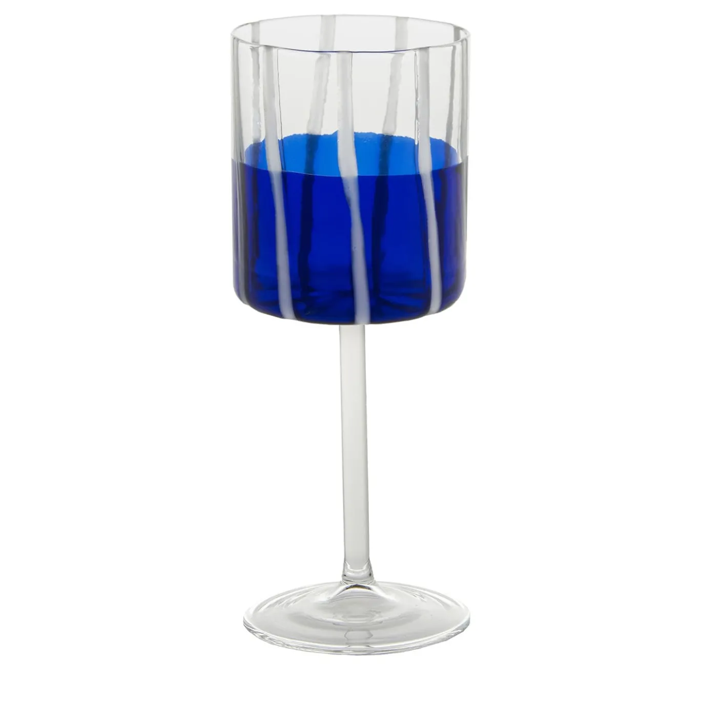 Calice blu Mezzo & Mezzo