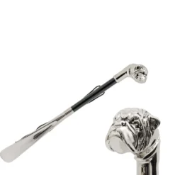 Calzascarpe Bulldog d'argento