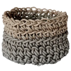 Canapa Gray Basket di Rosanna Contadini