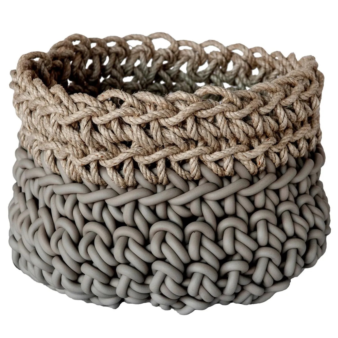 Canapa Gray Basket di Rosanna Contadini