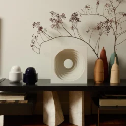Candela Greece Aria in ceramica bianca