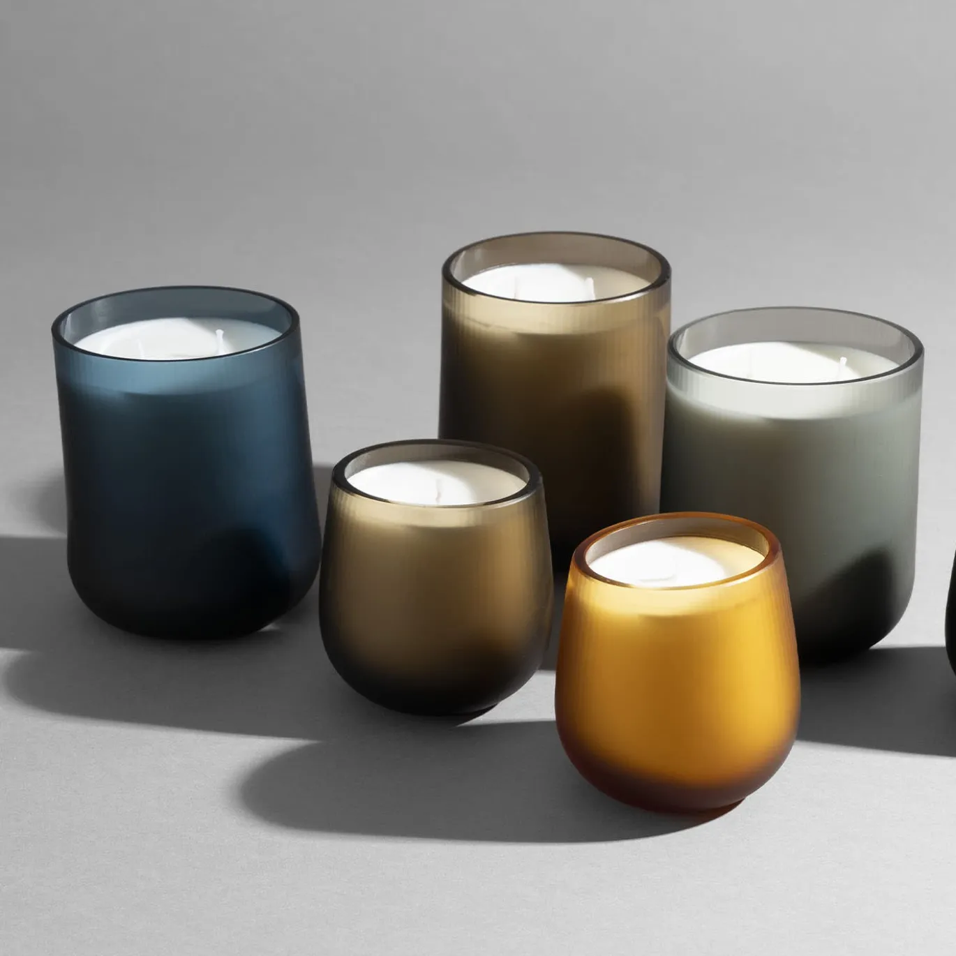 Candela Stilla Cerae Large Deep Blue di Federico Peri