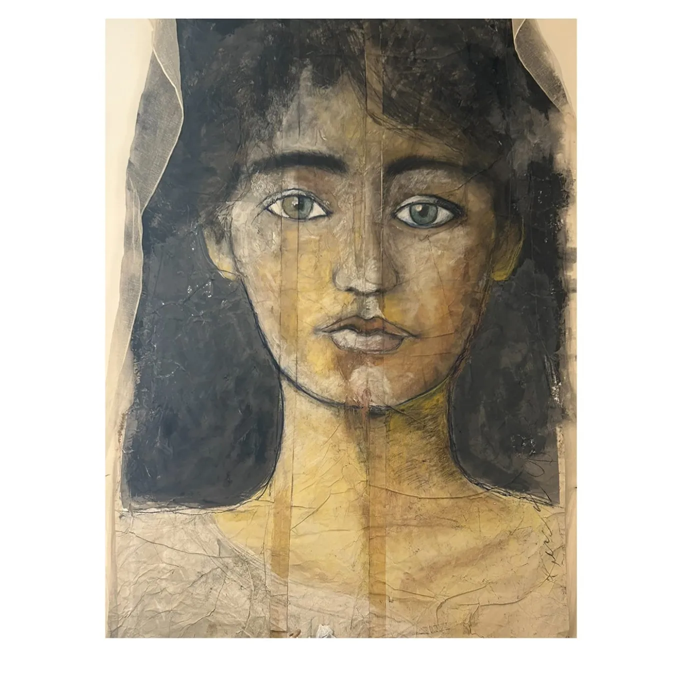 CA/1000 Pittura policroma di belle arti giovanile
