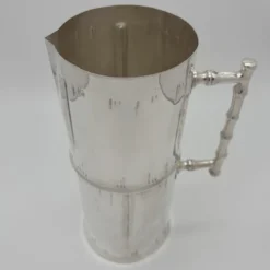 Caraffa d'acqua Bamboo in rame argentato