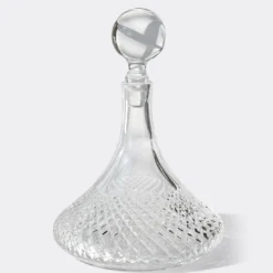 Caraffa in cristallo al piombo incisa a mano Baguette