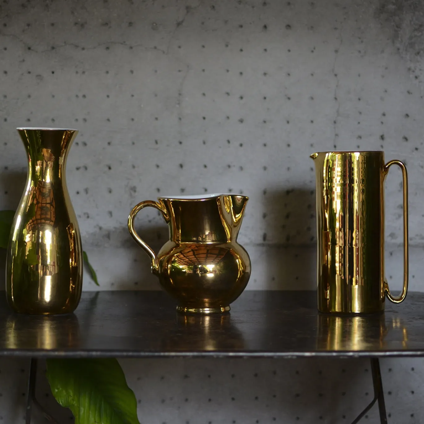 Caraffa in terracotta Torcello Gold