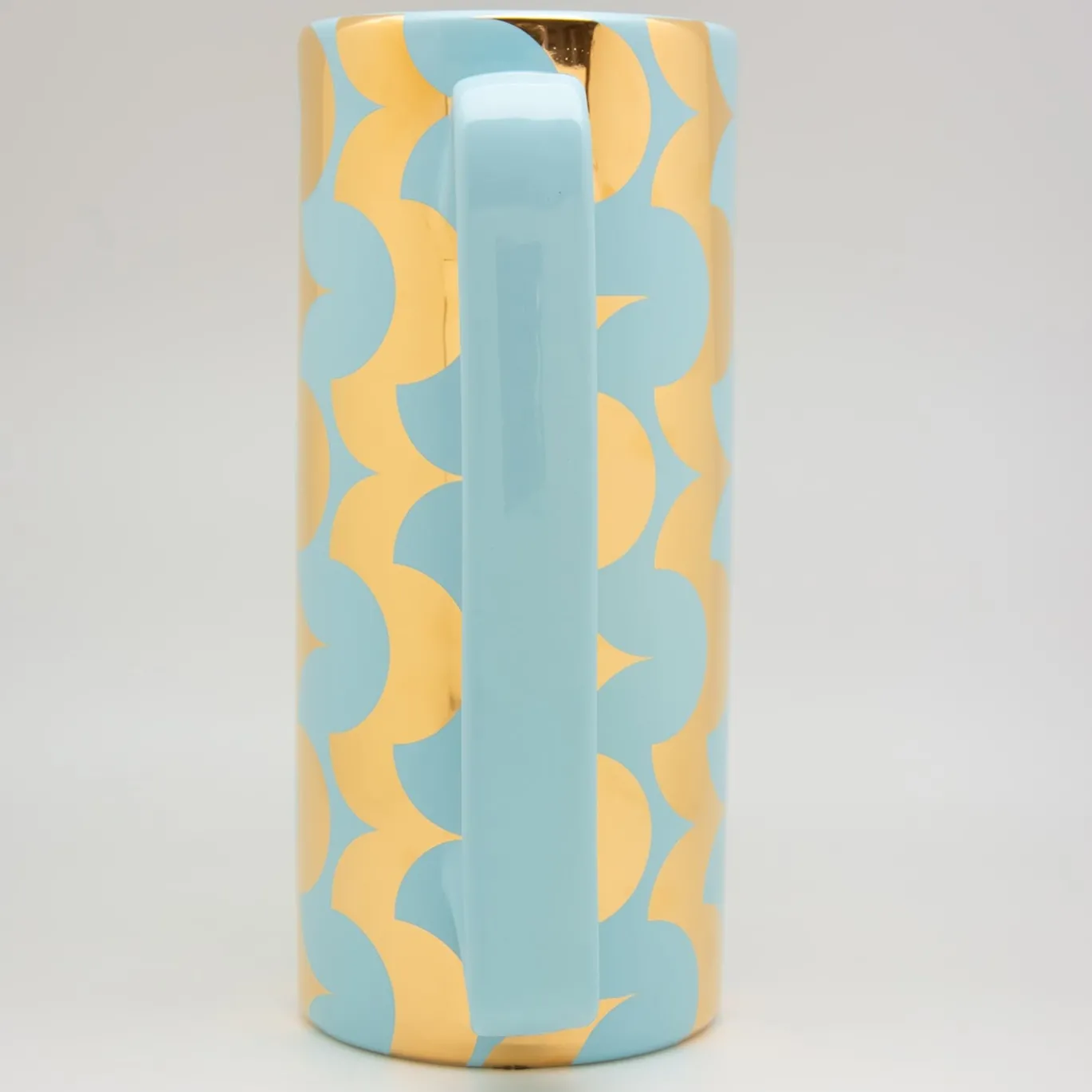 Caraffa Serlio Cicappa oro 24K e blu