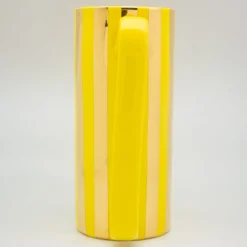 Caraffa Serlio Mercante oro 24K e giallo