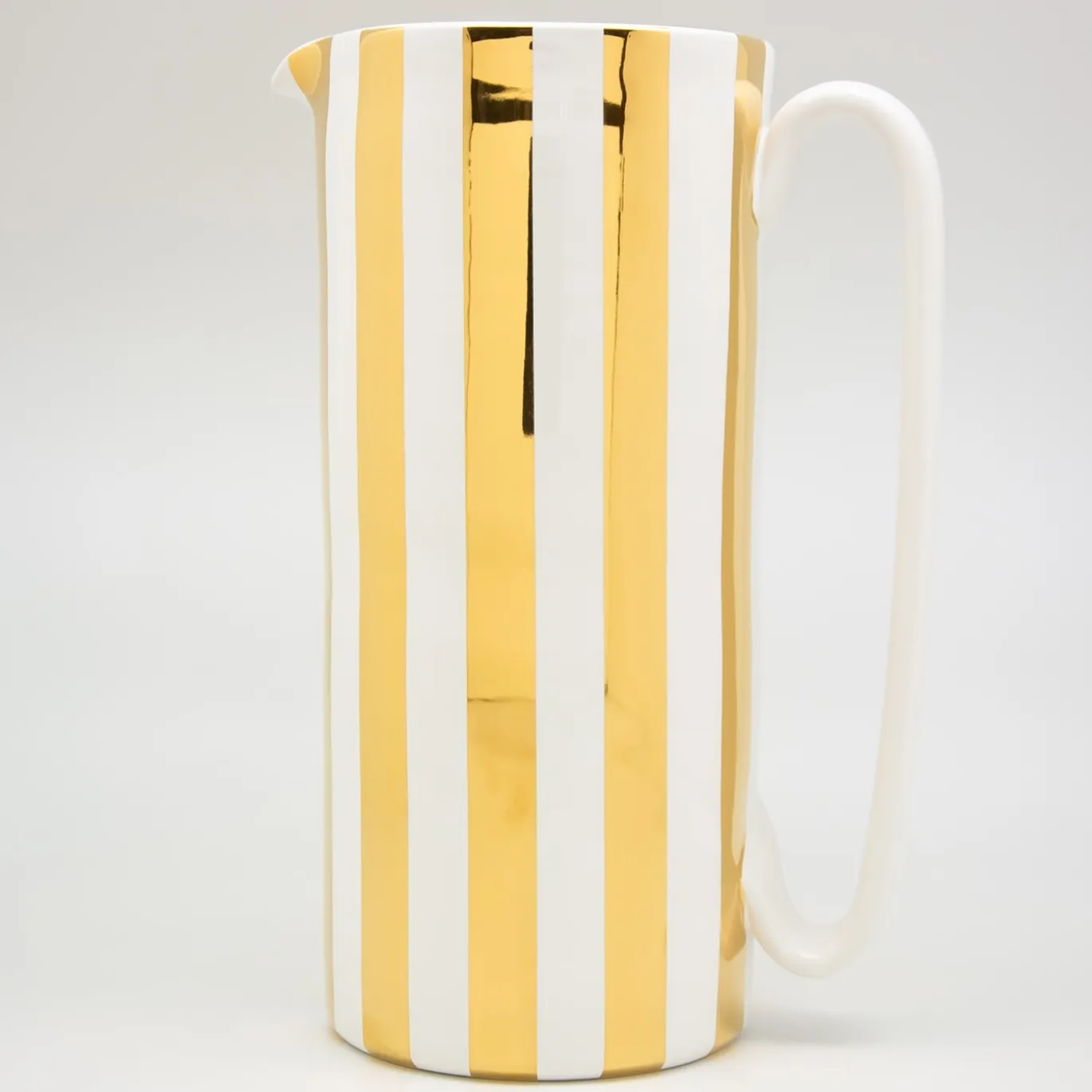 Caraffa Serlio Mercante oro 24K e bianco
