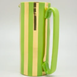 Caraffa Serlio Mercante oro 24K e verde