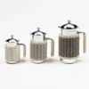 Caraffa termica in pelle e rattan grigio Rennes
