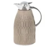Caraffa Termica Rose 2L in Pelle Beige