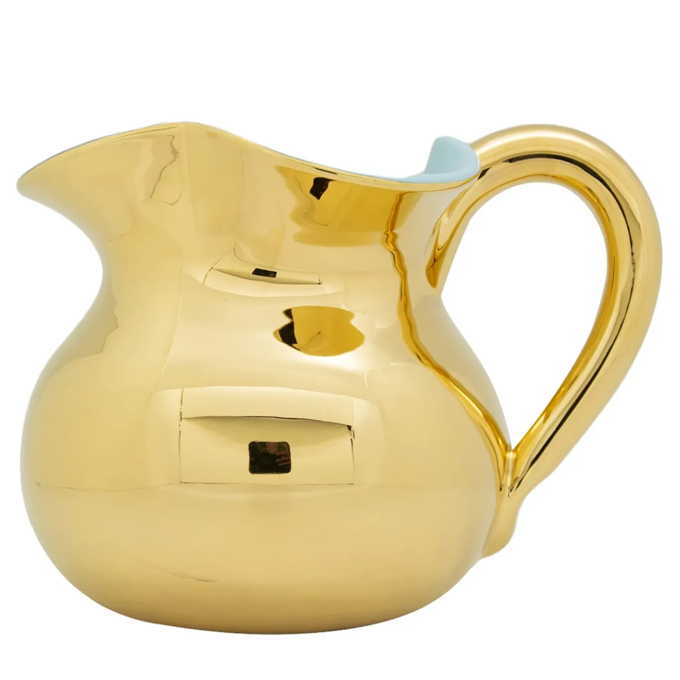 Caraffa Torcello oro e blu