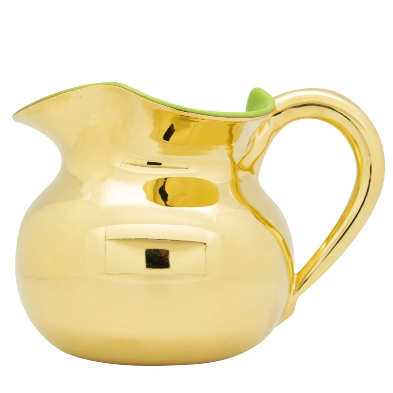 Caraffa Torcello oro e verde